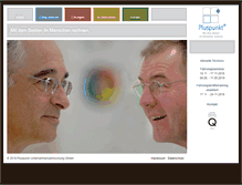 Tablet Screenshot of pluspunkt.de