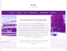 Tablet Screenshot of pluspunkt.at